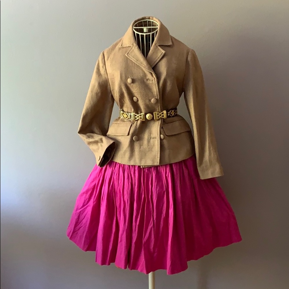 TALBOTS Camel blazer Cotton NWT
